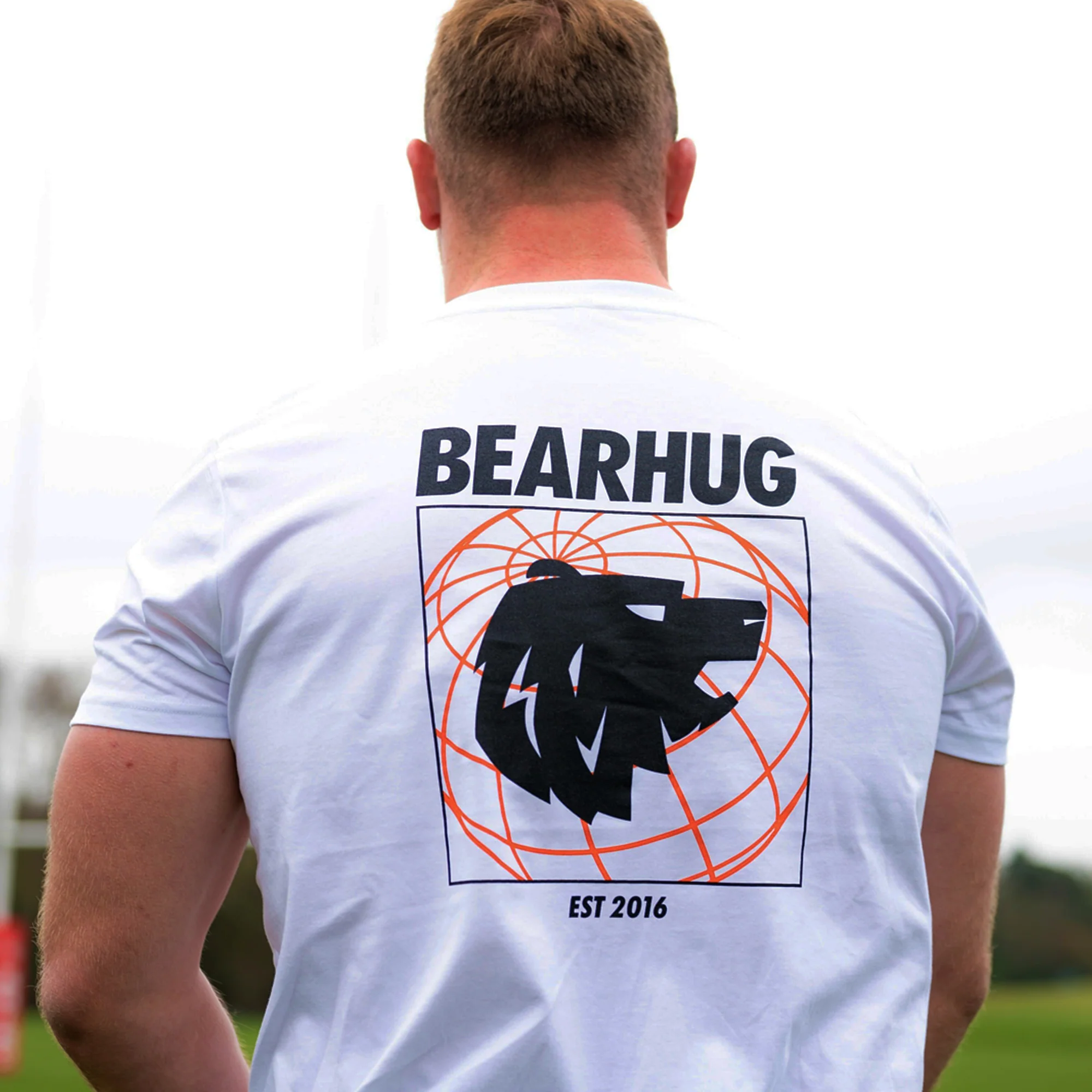 Bearhug - Short Sleeve Tee (T25.1 - White) - Image 4