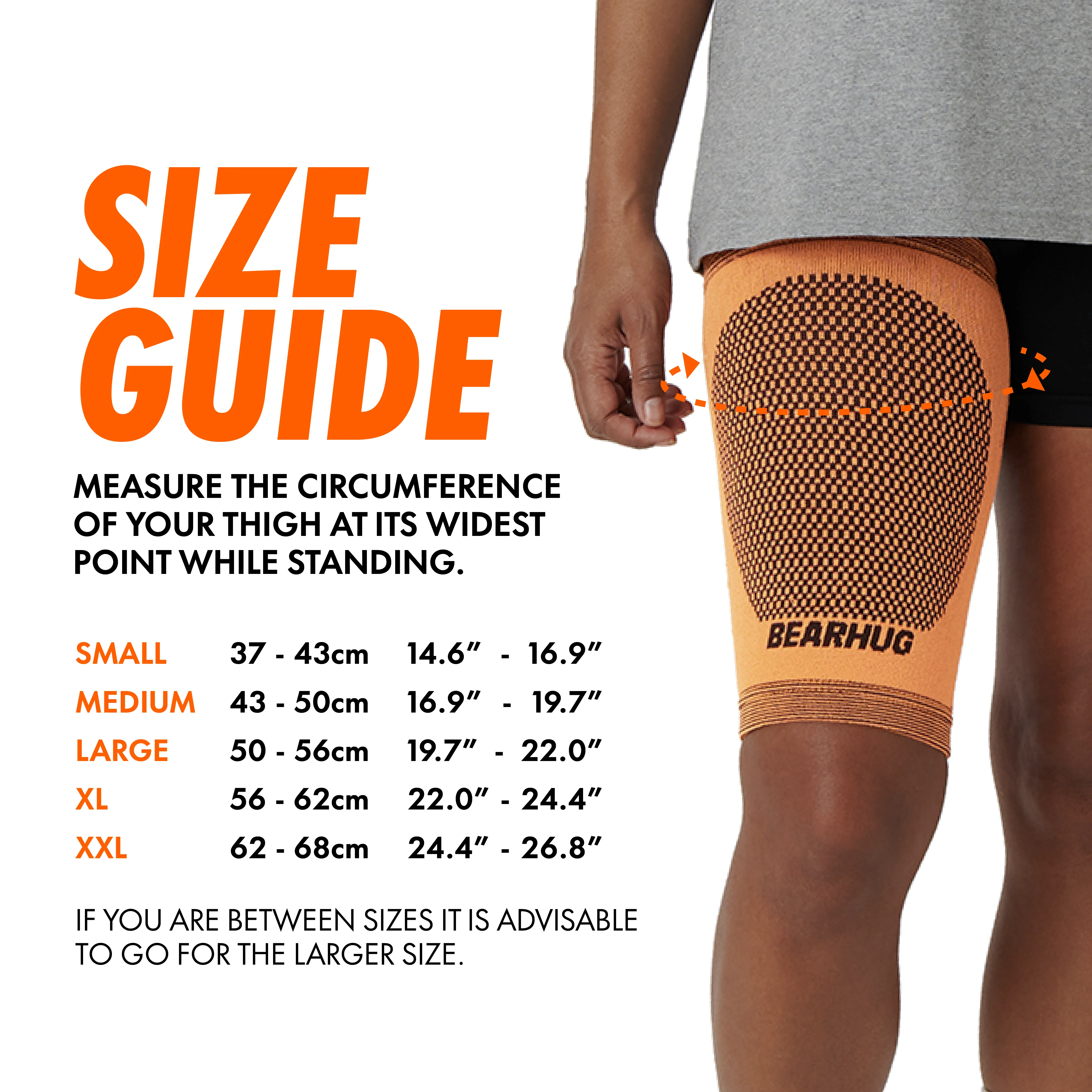 Thigh Compression Support Sleeve For Hamstring & Leg Recovery - Image 7