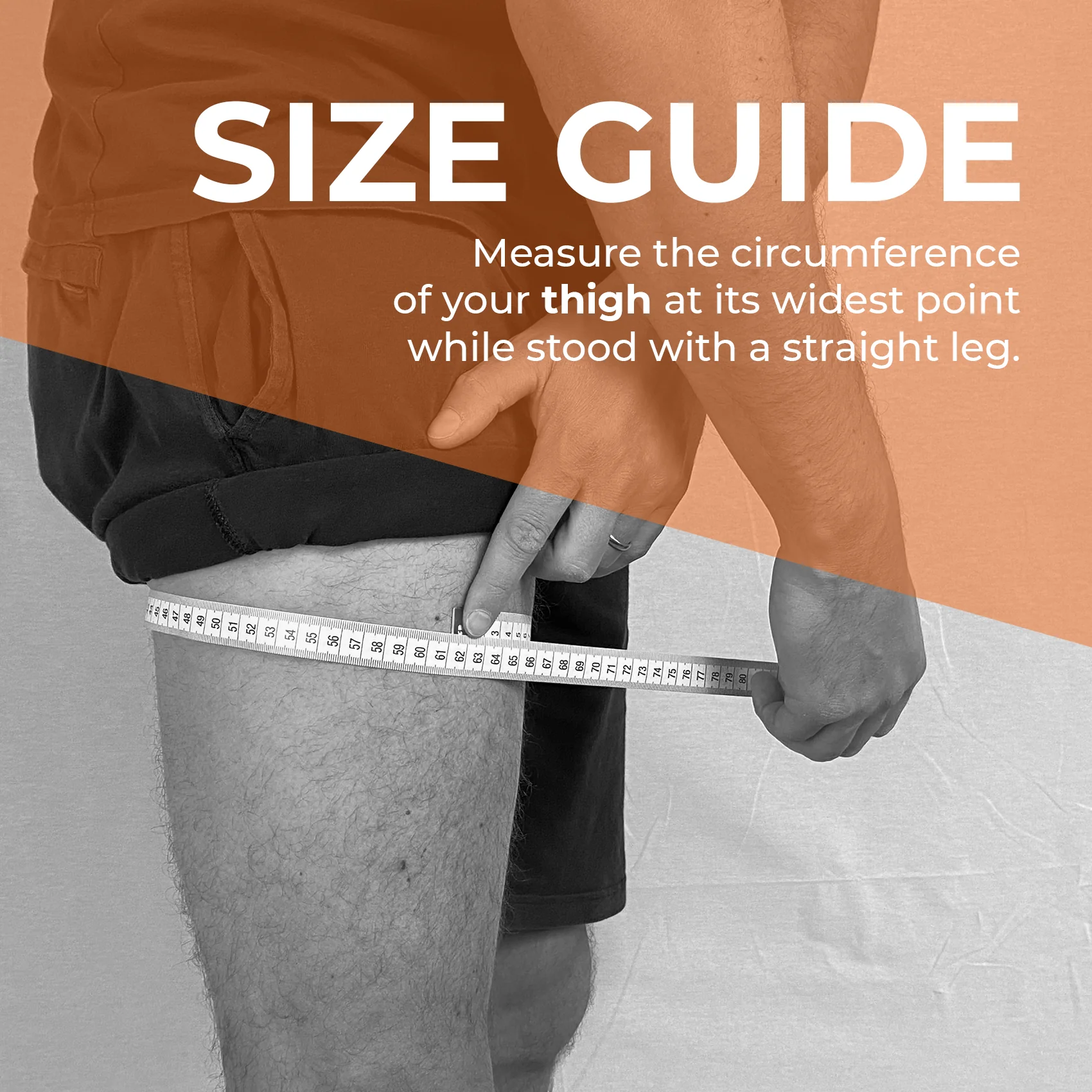 Thigh Compression Support Sleeve For Hamstring & Leg Recovery - Image 8