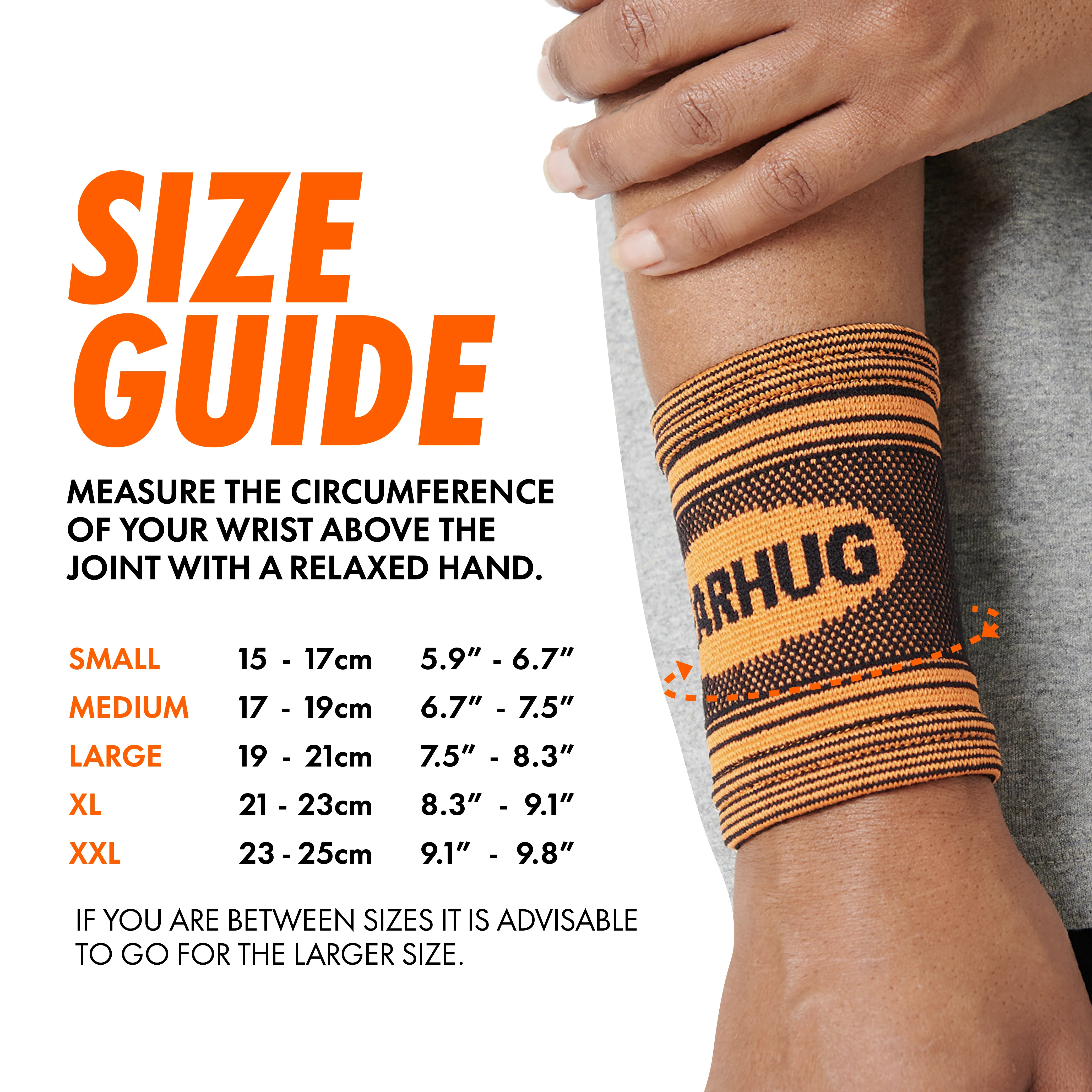 Pair of Wrist Compression Support Sleeves For Arthritic & Sports Pain Relief - Image 5